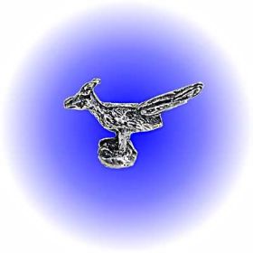 Small Road Runner Pewter Figurine - Lead Free