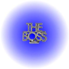 Tiny THE BOSS Pewter Figurine - Lead Free