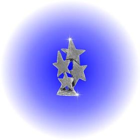 Star Cluster Pewter Figurine - Lead Free