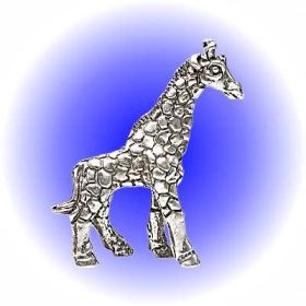 Giraffe Pewter Figurine - Lead Free