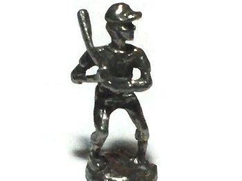 Baseball Batter Lead Free Pewter Figurine