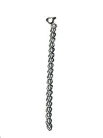 Sterling Silver 3 Inch chain Extender with 6mm spring clasp