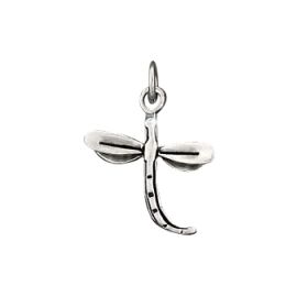 Sterling Silver Dragonfly Charm Pendant