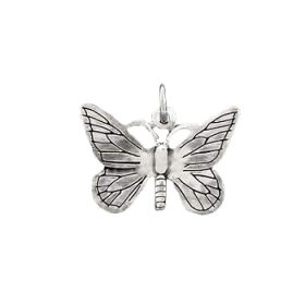925 Sterling Silver Butterfly Pendant Charm