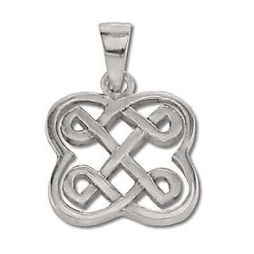 Sterling Silver Celtic  Riddle Knot Pendant