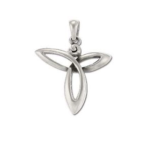 Sterling Silver Celtic Trinity Triquetra Knot Pendant