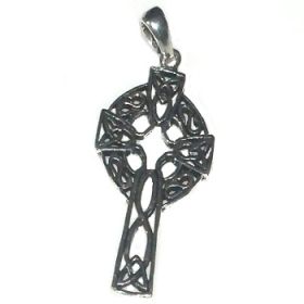 Sterling Silver Celtic Filigree Cross Pendant