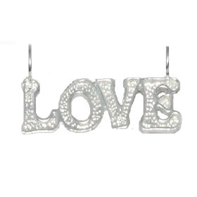 Sterling Silver LOVE Pendant