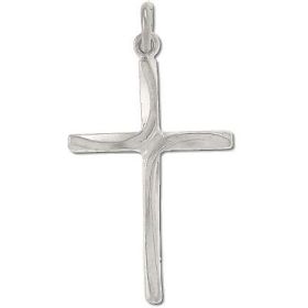 Sterling Silver JC Cross Pendant