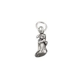 Sterling Silver Praying Angel  Cherub Charm Pendant