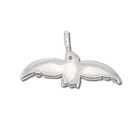 Sterling Silver Fly Bird Pendant