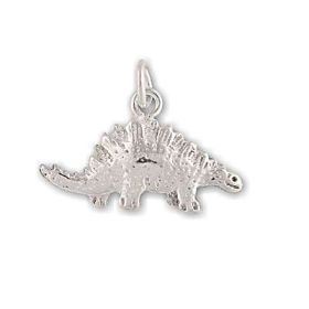 Sterling Silver Stegosaurus Pendant