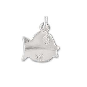 Sterling Silver Fish Pendant