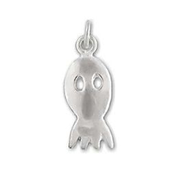 Sterling Silver Octopus Pendant