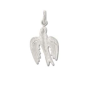 Sterling Silver Soaring Bird Pendant