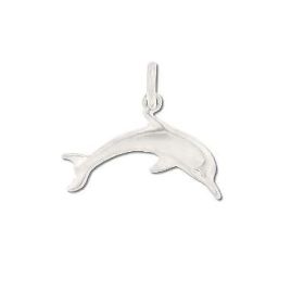 Sterling Silver Dolphin Charm Pendant