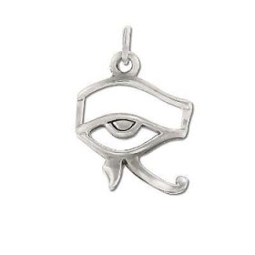 Sterling Silver Egyptian Eye Of Horus Pendant