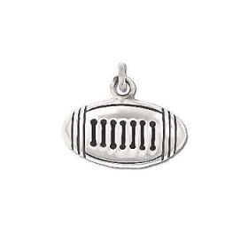Sterling Silver Football Pendant