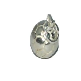 Sterling Silver Soccer Ball charm pendant.