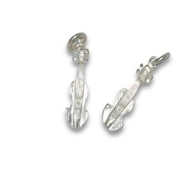 Sterling Silver Violin Charm Pendant
