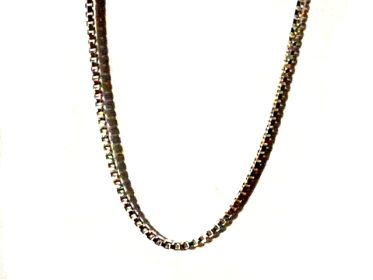 Sterling Silver 16 inch 0.7 mm Neck Chain Necklace Box 12