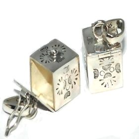 Sterling Silver Bali Handmade Tribal Prayer Box