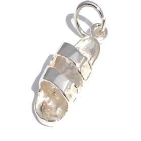 Sterling Silver Sandal Pendant