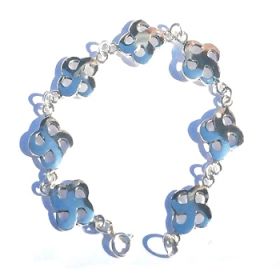 Sterling Silver 925 7 1/4 inch Celtic Knot bracelet
