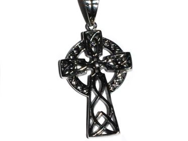 Stainless Steel Large Celtic Cross Pendant