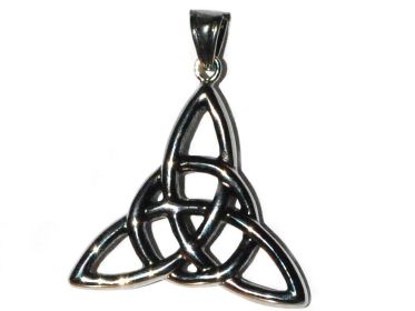 Stainless Steel Celtic Triquetra Trinty Knot Pendant