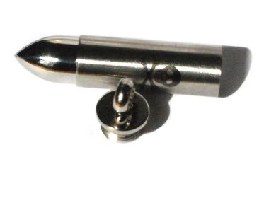 Stainless Steel Stash Poison Bullet Pendant Screws Opens and Closes