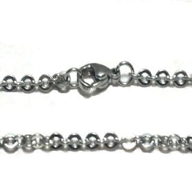 Stainless Steel 20 Inch 2mm Link Neck Chain Necklace
