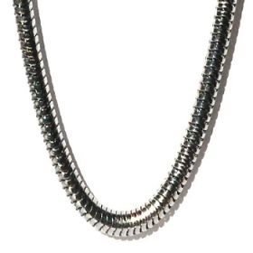 Stainless Steel 21.5 Inch 3mm Round Snake Neck Chain Necklace