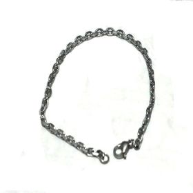 Stainless Steel 7 7/8 inch link Chain Bracelet