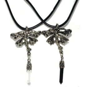 Butterfly Nymph with Fantasy Point Drop Necklace