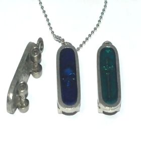 Petwer Skateboard Pendant with colorful top