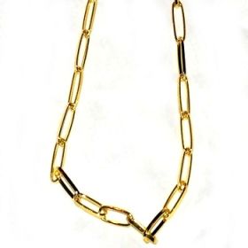 Goldtone 20 inch link Neck Chain