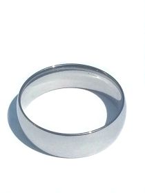 Stainless Steel Smooth 7 mm Band Ring