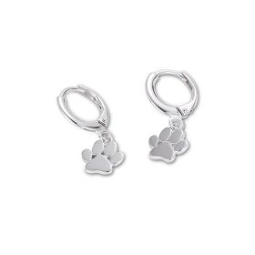 Puppy Claw Earrings S925 Sterling Silver Jewelry