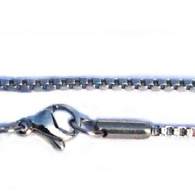 Stainless Steel 36 Inch 2mm Box Neck Chain Necklace