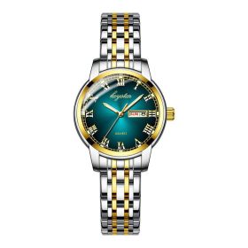 Stainless Steel Business Waterproof Automatic Ladies Watch Fancy Women Watches Jewelry Sophisticated And Stylish Women Watch (Color: Heart Of The Ocean)