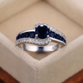 Fashion OL Ladies Holiday Gift Jewelry Items (Color: Blue, size: No.10)