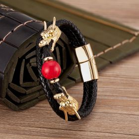 Personalized Stainless Steel Buckle Jewelry (Color: Gold, style: B)