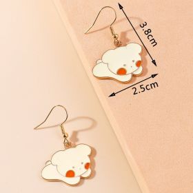 Jewelry Simulation Food Play Fruit Pineapple Pendant Earrings (style: 18 Style)