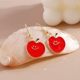 Jewelry Simulation Food Play Fruit Pineapple Pendant Earrings (style: 1 Style)