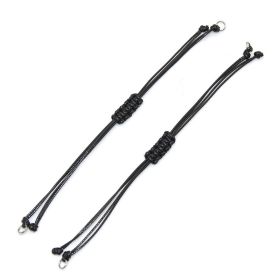 DIY Jewelry Accessories Material Adjustable Hand Rope Korean Wax Thread (Color: Black)