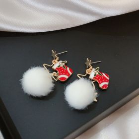 Christmas Earrings Holiday Gift Jewelry Girl (Color: ER22Y1079)