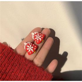 Christmas Earrings Holiday Gift Jewelry Girl (Color: ER22Y10845)