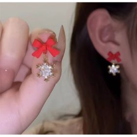 Christmas Earrings Holiday Gift Jewelry Girl (Color: ER22Y10831)