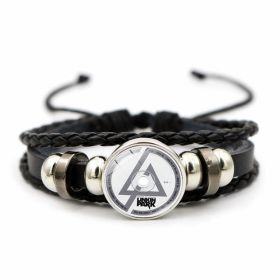 Time Stone Hand Weaving Bracelet European And American Beaded Jewelry (Color: JY004796 3)